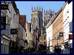 York Minster from Low Petergate